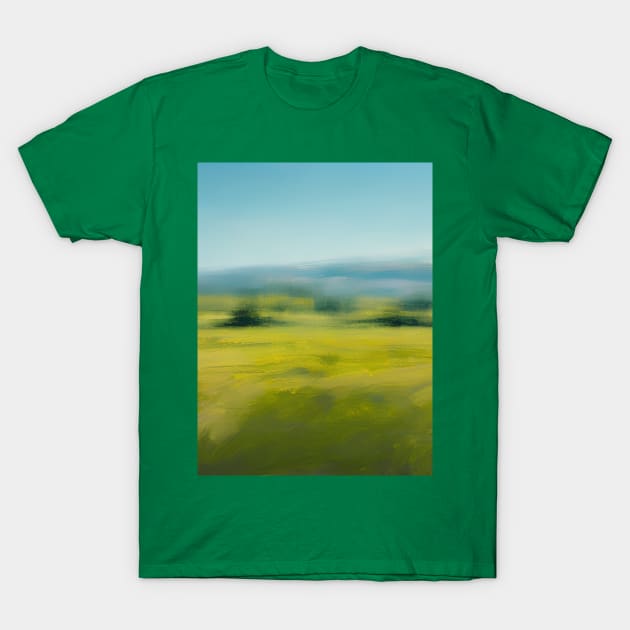 Brushstrokes of Grassland T-Shirt by The Brushstrokes Boutique